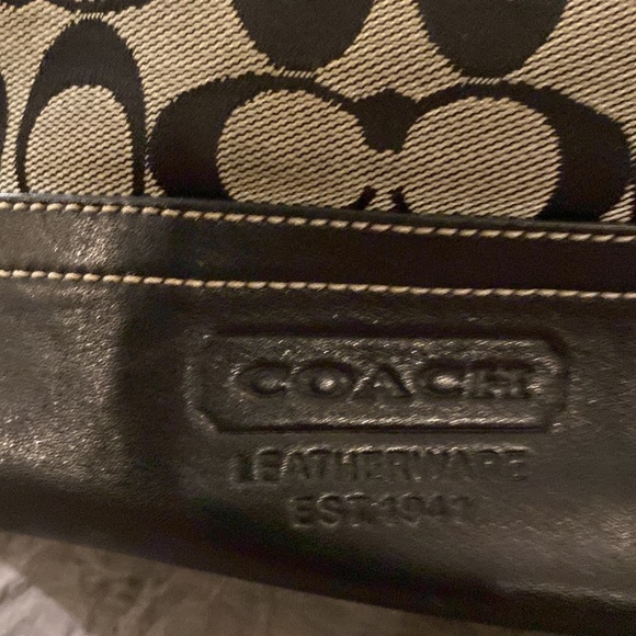 Coach clearance black and gray - Picture 2 of 6